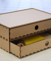 Organized box with two