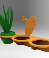 Pot shelf