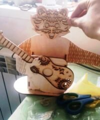 Raccoon with Guitar