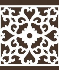 Square decoration