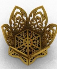 Vase shaped six petals