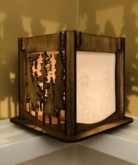 Wooden lamp