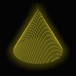 3D illusion led lamp Cone 3D illusion led lamp Cone