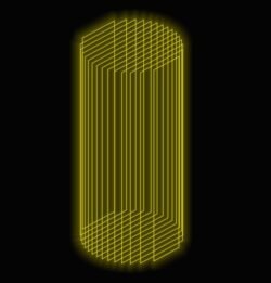 3D illusion led lamp Cylinder 3D illusion led lamp Cylinder