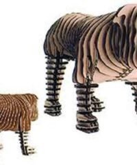 3D puzzle bull dog