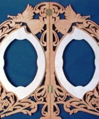 Angel mirror frame