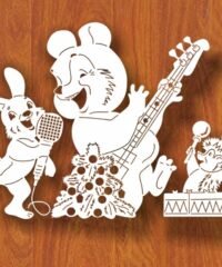 Animals with musical instruments