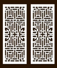 Design pattern panel screen