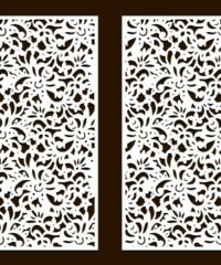 Design pattern screen panel