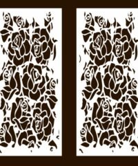 Design pattern screen panel
