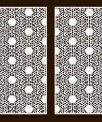 Design pattern screen panel Design pattern screen panel