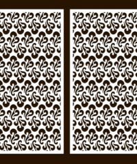 Design pattern screen panel
