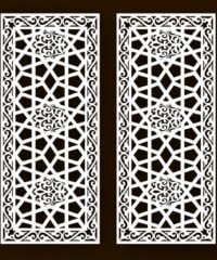 Design pattern screen panel