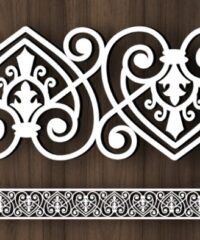 Design pattern screen panel