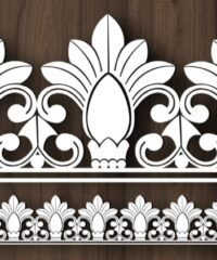 Design pattern screen panel