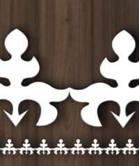 Design pattern screen panel
