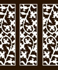 Design pattern screen panel