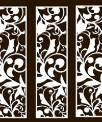 Design pattern screen panel