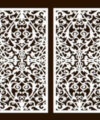 Design pattern screen panel
