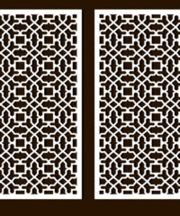 Design pattern screen panel