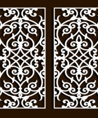 Design pattern screen panel