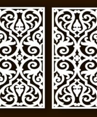 Design pattern screen panel
