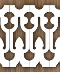 Design pattern screen panel