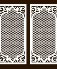 Design pattern screen panel