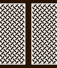 Design pattern screen panel