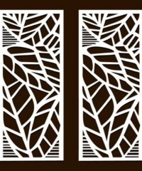 Design pattern screen panel