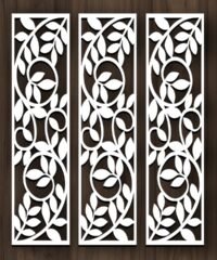 Design pattern screen panel