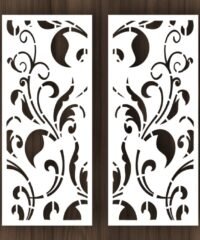 Design pattern screen panel