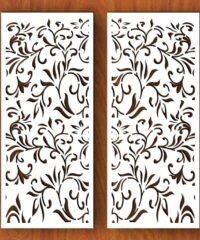 Design pattern screen panel