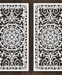Design pattern screen panel