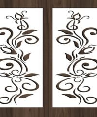 Design pattern screen panel