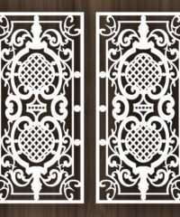 Design pattern screen panel