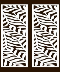 Design pattern screen panel