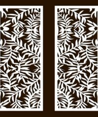 Design pattern screen panel