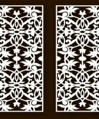 Design pattern screen panel