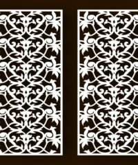 Design pattern screen panel