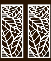Design pattern screen panel
