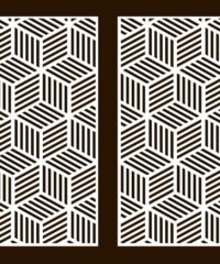 Design pattern screen panel