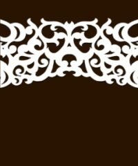 Design pattern screen panel