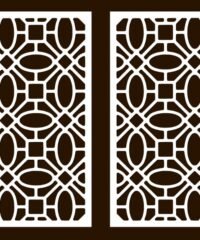 Design pattern screen panel Design pattern screen panel