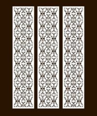 Design pattern screen panel