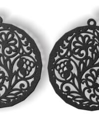 Flower earrings