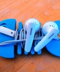 Headset cord holder
