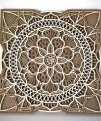 Multilayer flower Mandala