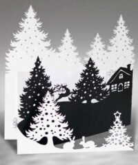 New year postcard New year postcard