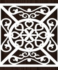 Square decoration